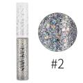 HANDAIYAN 1pcs Liquid Glitter Eyeshadow Palette Waterproof Long Lasting Glitter Shimmer Eyeshadow Pallete Eye Pigments TSLM2