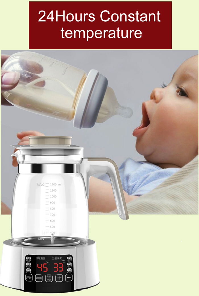 Electric Kettle Baby Smart Milk Thermostat Constant Temperature Water Warmer Glass Electric Kettle