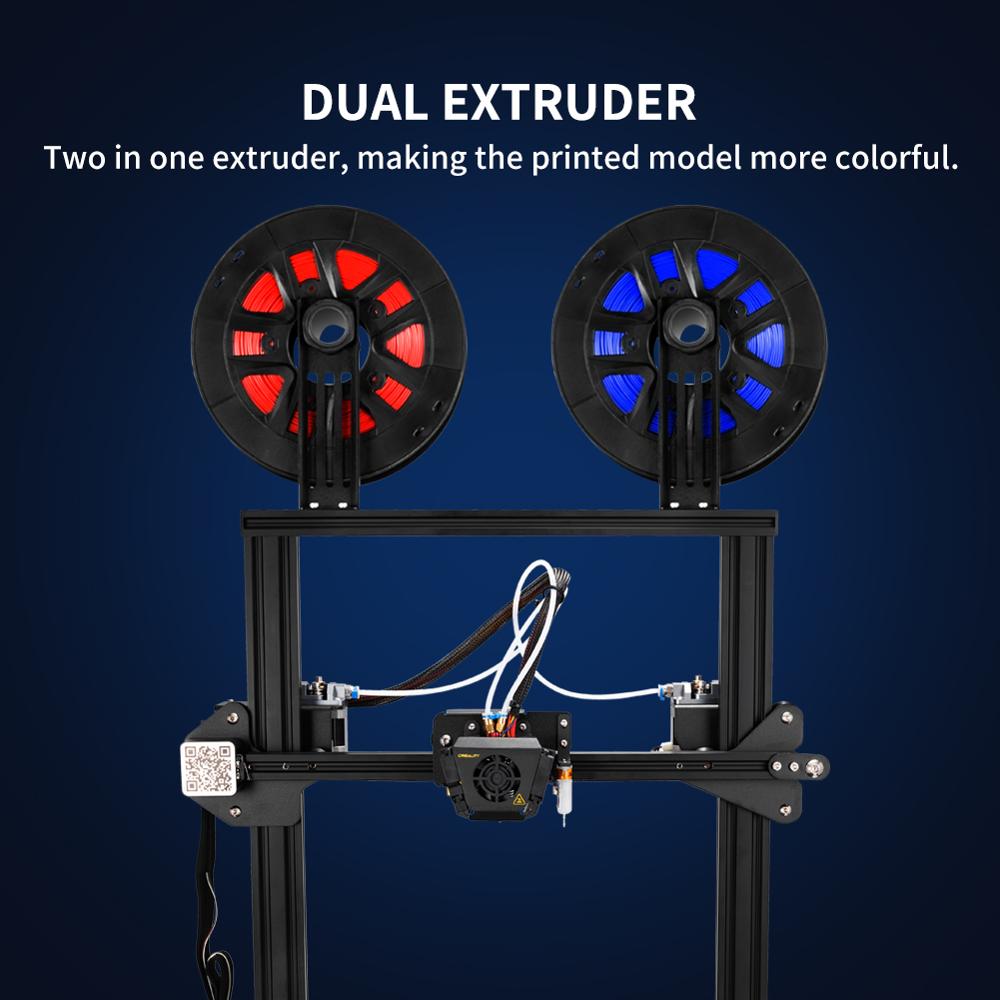 CREALITY 3D CR-X PRO 3D Printer with Dual Color, BL Touch Silent Mother Board Meanwell Power Supply and 2kg PLA Filament