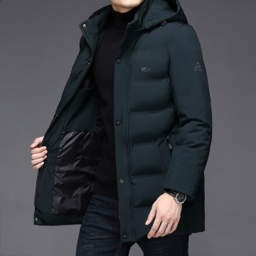 High Quality Winter New Brand Casual Fashion Warm Quilted Jacket Men Parkas 2020 With Hooded Windbreaker Coats Men's Clothing