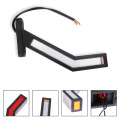 2Pcs Car Truck Trailer Side Marker LED Lights Outline Lamp Van Dynamic Red Amber White