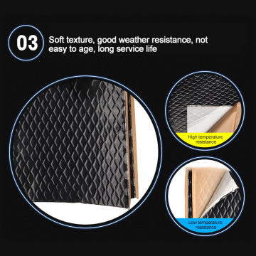 Interior Accessories Car Sound Insulation Shockproof Plate Environmentally Tasteless Pure Butyl Rubber Damping Plate Shock Pad