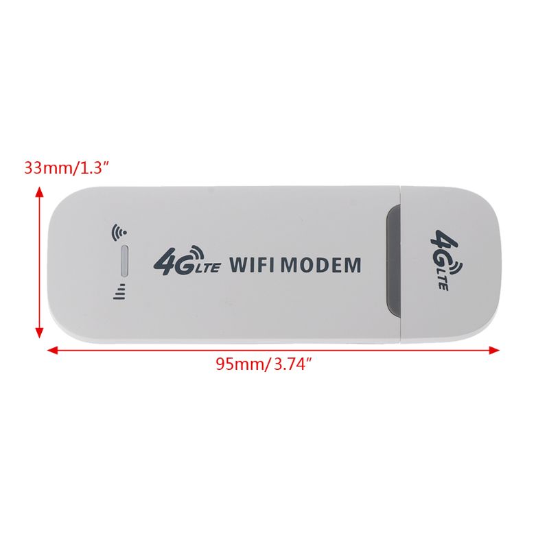 4G LTE USB Modem Network Adapter With WiFi Hotspot SIM Card 4G Wireless Router For Win XP Vista 7/10 Mac 10.4 IOS Hot Selling