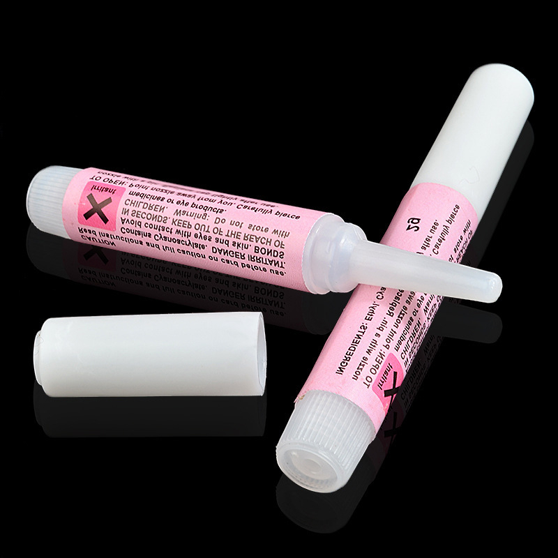10 Pcs/bag 2g Nail Glue Strong Adhesive Acrylic False Nail Tips Rhinestone Manicure