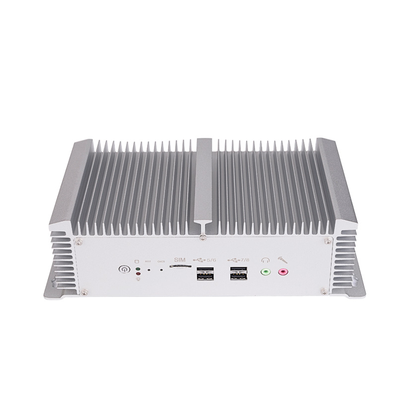 Expert Industrial Fanless Mini PC i5 8250U i7 7500U 2*DDR4 2*Lans Desktop Computer Win10 Linux 6*COM GPIO 4G SIM VGA HDMI WiFi