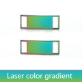 Laser color gradient