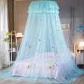 New Children Elegant Tulle Bed Dome Bed Netting Canopy Circular Pink Round Dome Bedding Mosquito Net