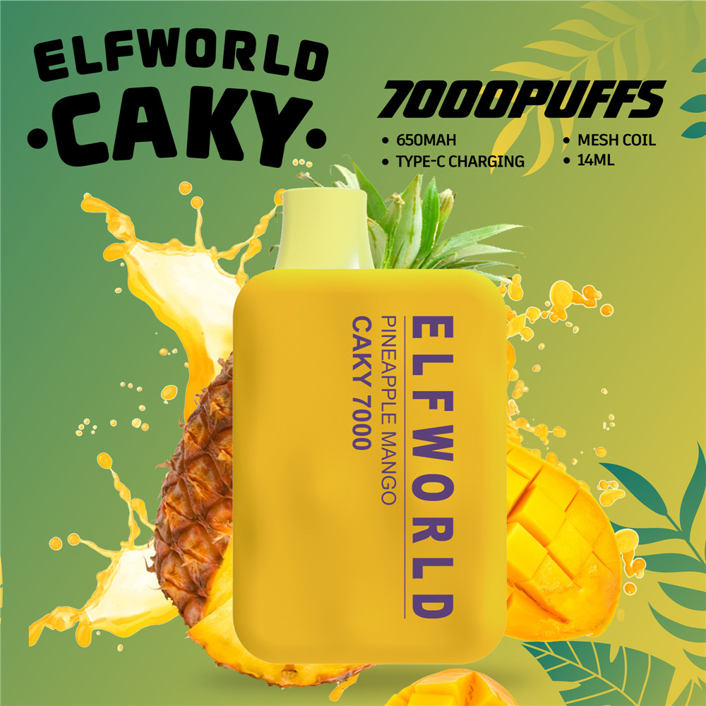 Hot Selling Elfworld Caky7000puffs