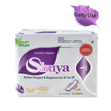 Anion Sanitary towel Feminine Hygiene Sanitary Napkin Organic Cotton Sanitary Pads for Women Health Care