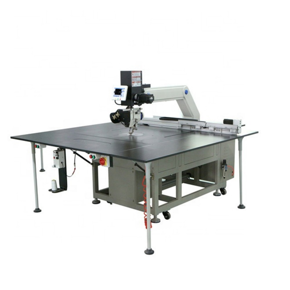 HM-8800-4 Industrial Computer Pattern Sewing Machine Head Roataion Upholstery Car Seat Cover Sewing Machine (5)