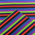 stripe design 100% polyester printed minimatt print fabric