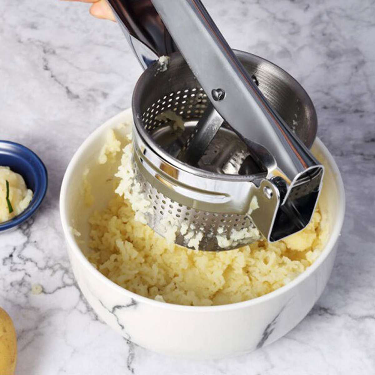 Stainless Steel Mashed Potato Machine For Potato Fruit Vegetable Juicer Presser Potato Mashers Ricers Kitchen Cooking Tools