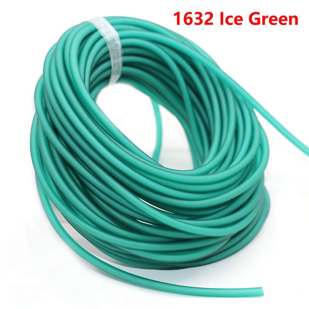 10M 1632 Natural Latex Rubber Tube Elastica Bungee for Hunting Slingshot Catapult 3.2mm and 3.6mm Diameter Rubber Bands