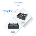 Tishric Plastic 5.25 Inch To 3.5 Inch Floppy Drive Bracket Hard Disk Conversion Rack Adapter DVD HDD Hard For CD Optibay