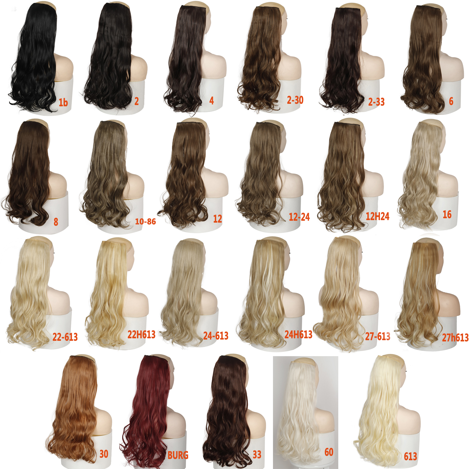 MERISI HAIR 5 Clips Synthetic Hair Long Straight Clip In Hair Extensions False Hair Black Hair Pieces for Women