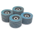 10PCS 125mm Professional Flap Discs 5 Inch Sanding Discs 40/60/80/120 Grit Grinding Polishing Wheels Blades For Angle Grinder