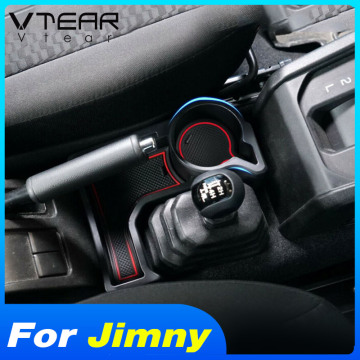 Vtear For Suzuki Jimny Center Console Storage Box Container Holder Car Interior Styling Decoration Accessories Parts 2019-2020