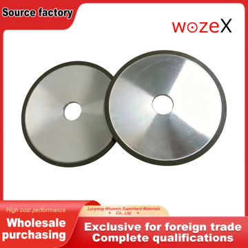Dual bond wheel for mixed material surface grinding
