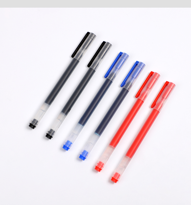 JIANWU 12pcs/set 0.5mm High capacity Gel Pen Writable 1700m No ink leakage Smooth Neutral Pen Kawaii School Supplies
