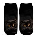 2020 New Hot 3D Cat Printed Anklet Socks Funny Casual Women Girls Short Socks Hosiery Clothing Accessories