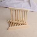 2019 Wooden Natural Bamboo Soap Dish Tray Holder Storage Soap Rack Plate Box for Bath Shower Plate Bathroom 78