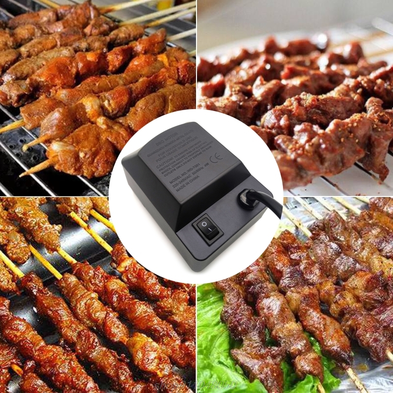 Electric Barbecue Rotisserie Motor Universal BBQ Grill 2.5-3rpm Rotary Speed Max 15KG Output Force D11 20 Dropshipping