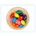 6 Color Solid Egg Shape Crayons Non Toxic Washable Painting Drawing Wax for Kids