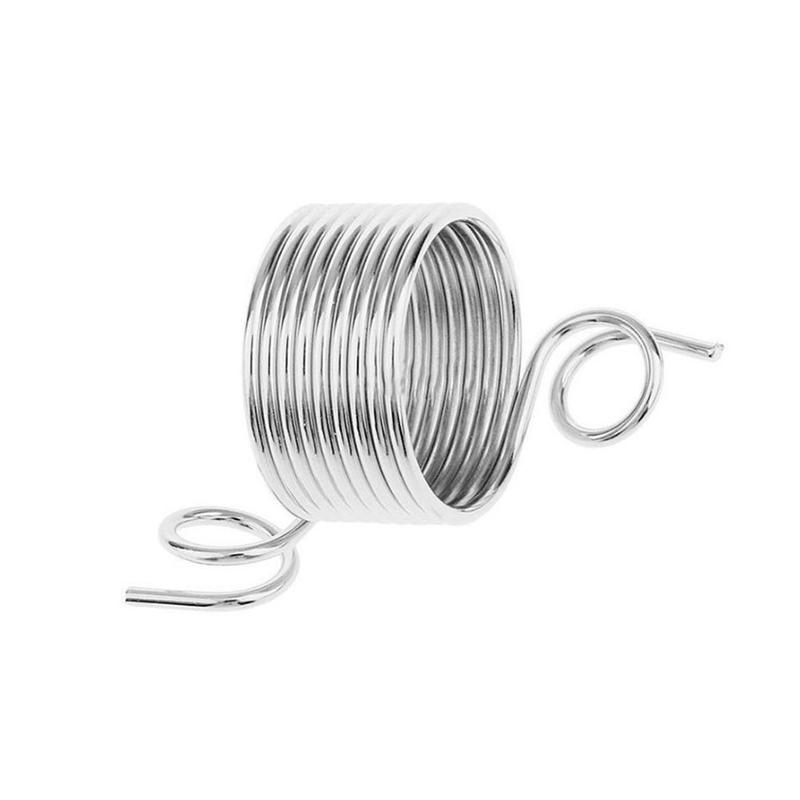 New Yarn Spring Guides Braided Knuckle Assistant Jacquard Needle Thimble DIY Sewing Accessories Stainless Steel knitting Tool