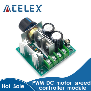 DC 12V 24V 30V 40V 13KHZ Auto PWM DC Motor Speed Regulator Governor Speed Controller Switch 10A 50V 1000uF