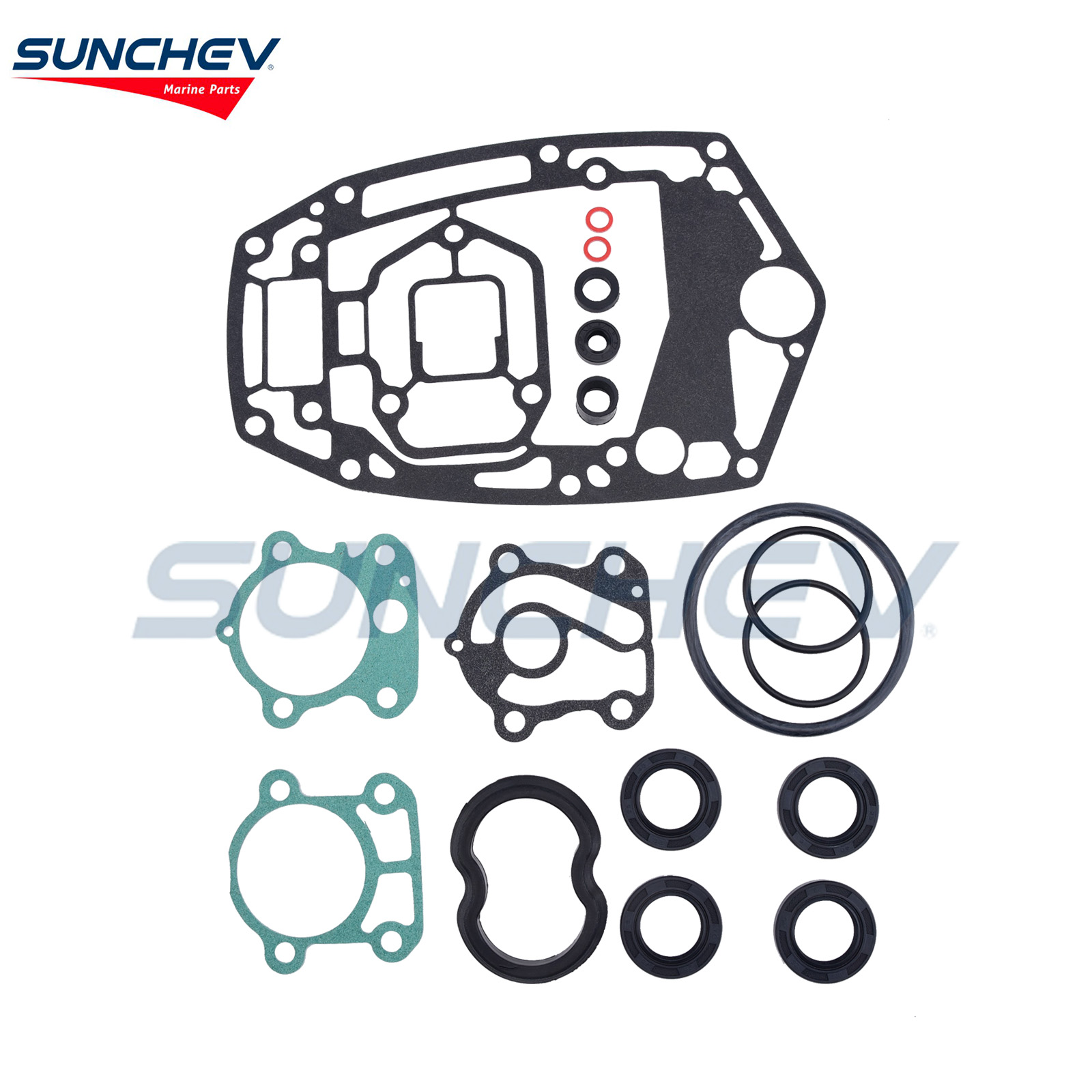 69D-W0001-20 Lower Unit Gasket Kit For Yamaha 60hp