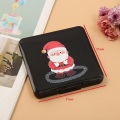 Face mask storage box creative Christmas fruit cartoon style dustproof waterproof plastic square container mask organizers box
