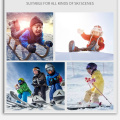 BOODUN Winter Ski Gloves Kids Waterproof Ski Skiing Gloves Children Thermal Warm Snow Snowboard Gloves for Boys and Girls