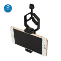 Cell Phone Adapter with Spring Clamp Mount for Stereo Microscope Accessories Video Adapter Telescope Mobile Phone Clip Bracket