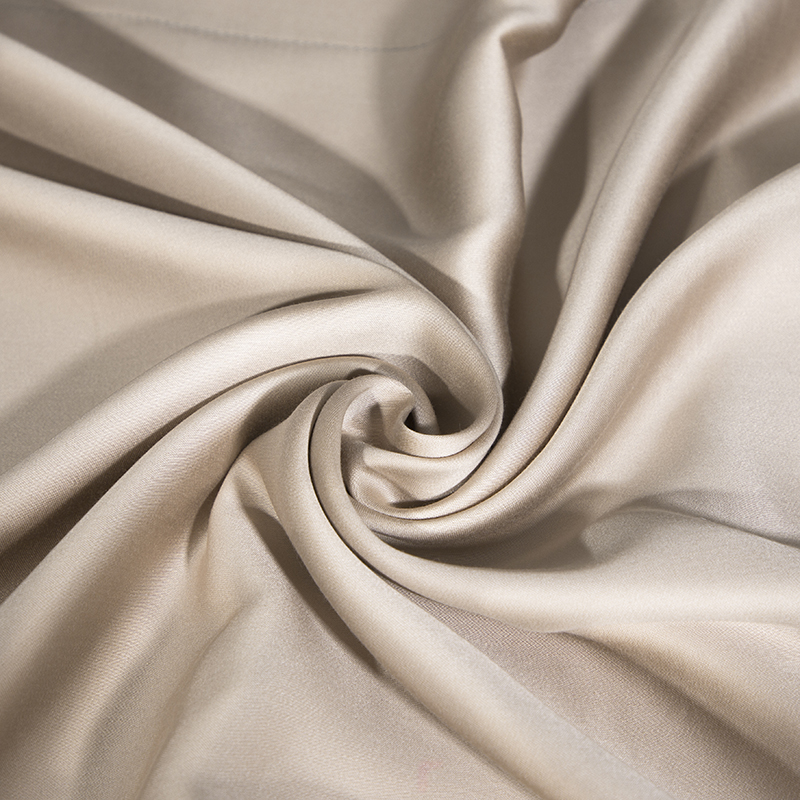 Lofuka Women 100% Silk Light Brown Fitted Sheet Queen King Bed Sheet With Elastic Band Mattress Cover Pillowcase Free Shipping