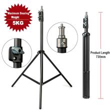 2M Light Stand Tripod With 1/4 Screw Head Bearing Weight 5KG For Studio Softbox Flash Umbrellas Reflector Lighting Flashgun Lam