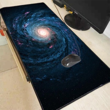 MRGBEST Space RGB Mouse Pad Large Mouse Pad Gamer Led Computer Mousepad Big Mouse Mat with Carpet for Keyboard Desk Mat Mause