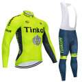 summer Tinkoff Long Sleeve Cycling Set Ropa Ciclismo Breathable Road Bike Jerseys Mountain Bicycle Clothing Mens Cycling Kits