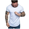 Plus Size T shirt Men Fashion Streetwear Casual Short Sleeve Quick-dry Outdoor Sports Gym T Shirt Men Tops Clothing Camiset