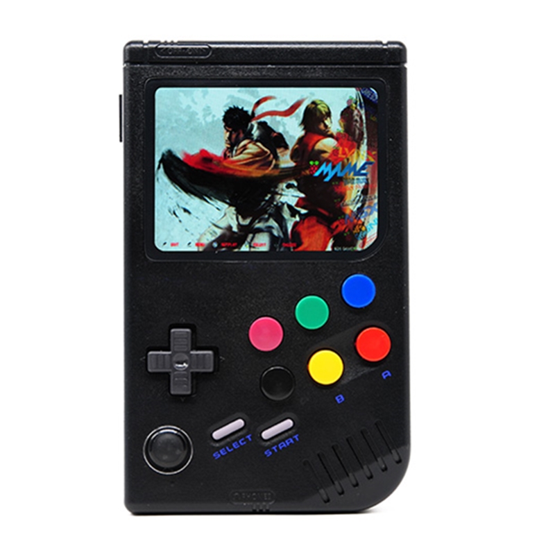 Retro Raspberry Pi 3B Handheld Game Console Build In 6000+ Games For LCL PI Game Boy Video Classic Consoles Support Add Roms