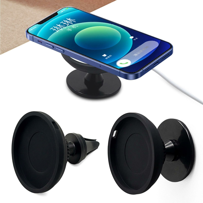 Car Phone Holder Charger Cradle Stand For Wireless Charge For IPhone 12 Interior Accessories (Not Include Charger)