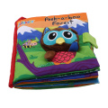 3D Owl Horse Cloth Book Animal Baby Toys Toddler Infant Baby Kids Non-Toxic Fabric Cognize Early Education Toys