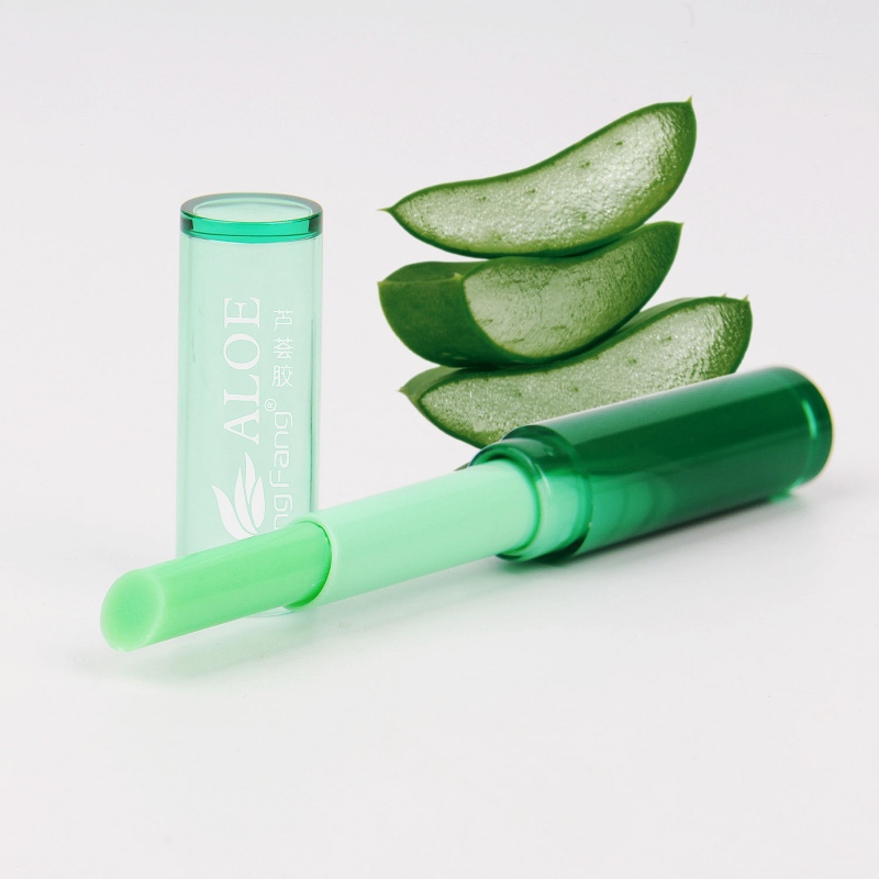 Hot Sales Moisturizer Lip Balm Makeup Aloe Vera Plant Nutritious Lipstick Women Temperature Chang Color Lip Stick Protect Lip