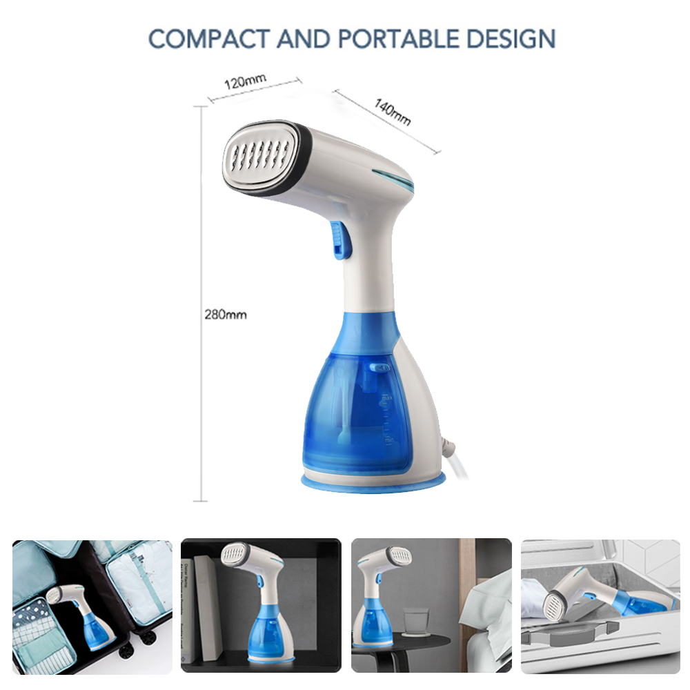 Small Garment Steamer for Home and Travel plancha vapor Household Appliances MINI Facial Steamer Ironing Handheld Steamers
