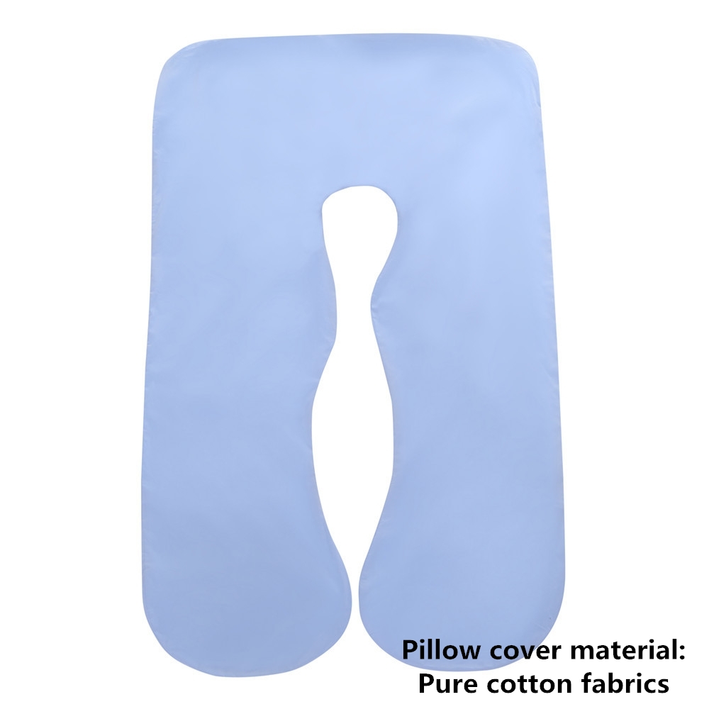 130*70cm Pregnancy Pillow Cases Removable Cover Decorative U Shaped Body Pillows Case Maternity Pillowcase Detachable With Zip
