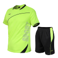 2 Pcs/Set Men's Tracksuit Gym Fitness badminton Sports Suit Clothes Running Jogging Sport Wear Exercise Workout set sportswear
