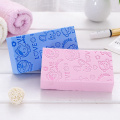 4 Colors Baby Bath Sponge Soft Body Care Cleaning Child Bath Brushes Sponge Cotton Rubbing Body Shower Accessories Hot Sale