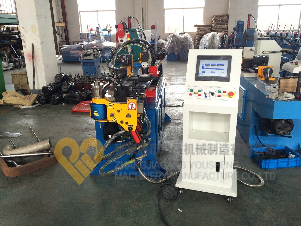 DW-18CNC Auto-feeding Pipe and Tube Bending machine with automatic loading device