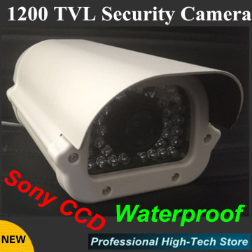 Free shipping Sony CCD 1200TVL Waterproof CCTV Camera outdoor 1/3