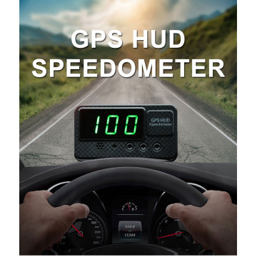 Digital Car GPS Speedometer C60S Speed Display KM/h MPH For Car Trucks Bike Motorcycle Head Up Display Car With Over Speed Alarm