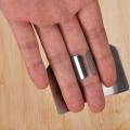 Finger Chop Safe Slice Stainless Steel Finger Guard Protect Kitchen Hand Protector Knife Slice Cutting Finger Protection Tools